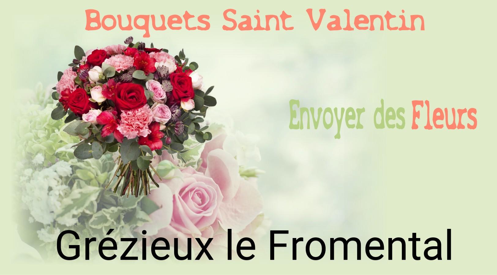 Roses de Saint-Valentin livrées à Grézieux-le-Fromental